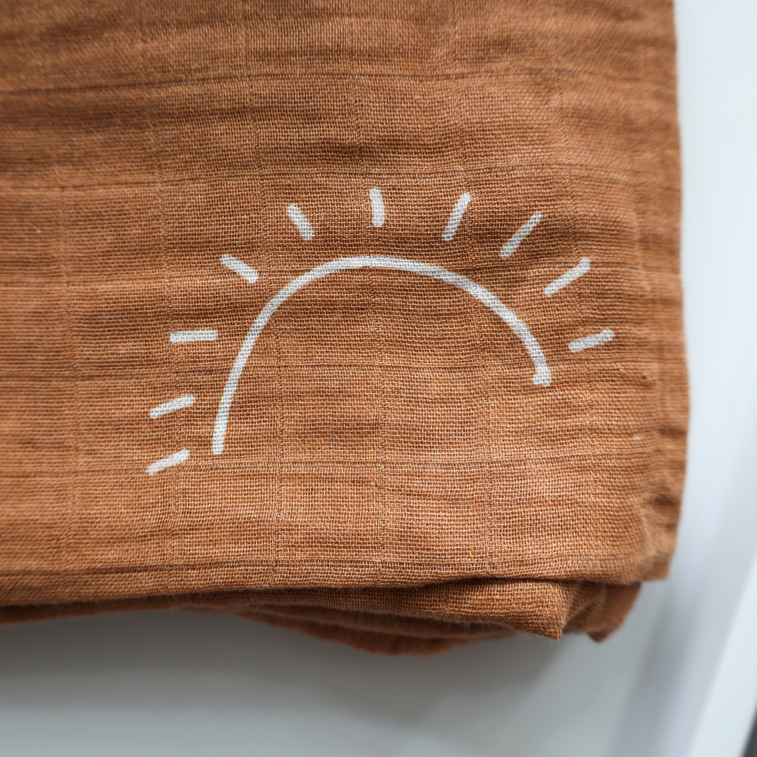 Sun Large Muslin Blanket