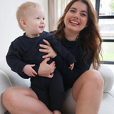 Bamboo Breastfeeding Hoodie - Midnight Navy