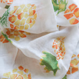 Pineapple Large Muslin Blanket