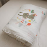 Bunny Large Muslin Blanket