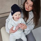 Bamboo Breastfeeding Hoodie - Cool Gray